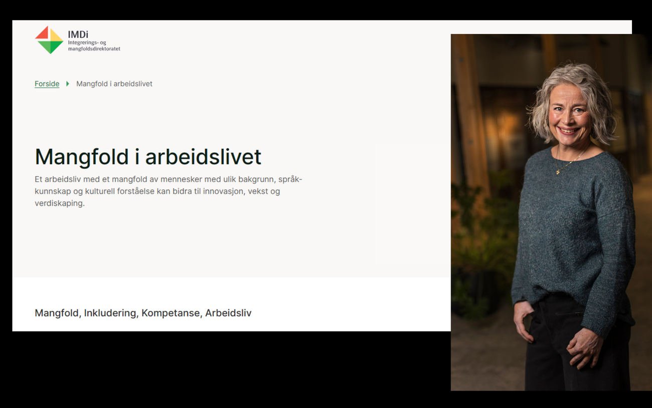 INF fortsetter arbeidet for mangfold. 